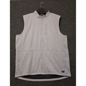 Travis Mathew Local Secret Vest XXL Gray Zip Golf Coors Light 1MY334 Mens